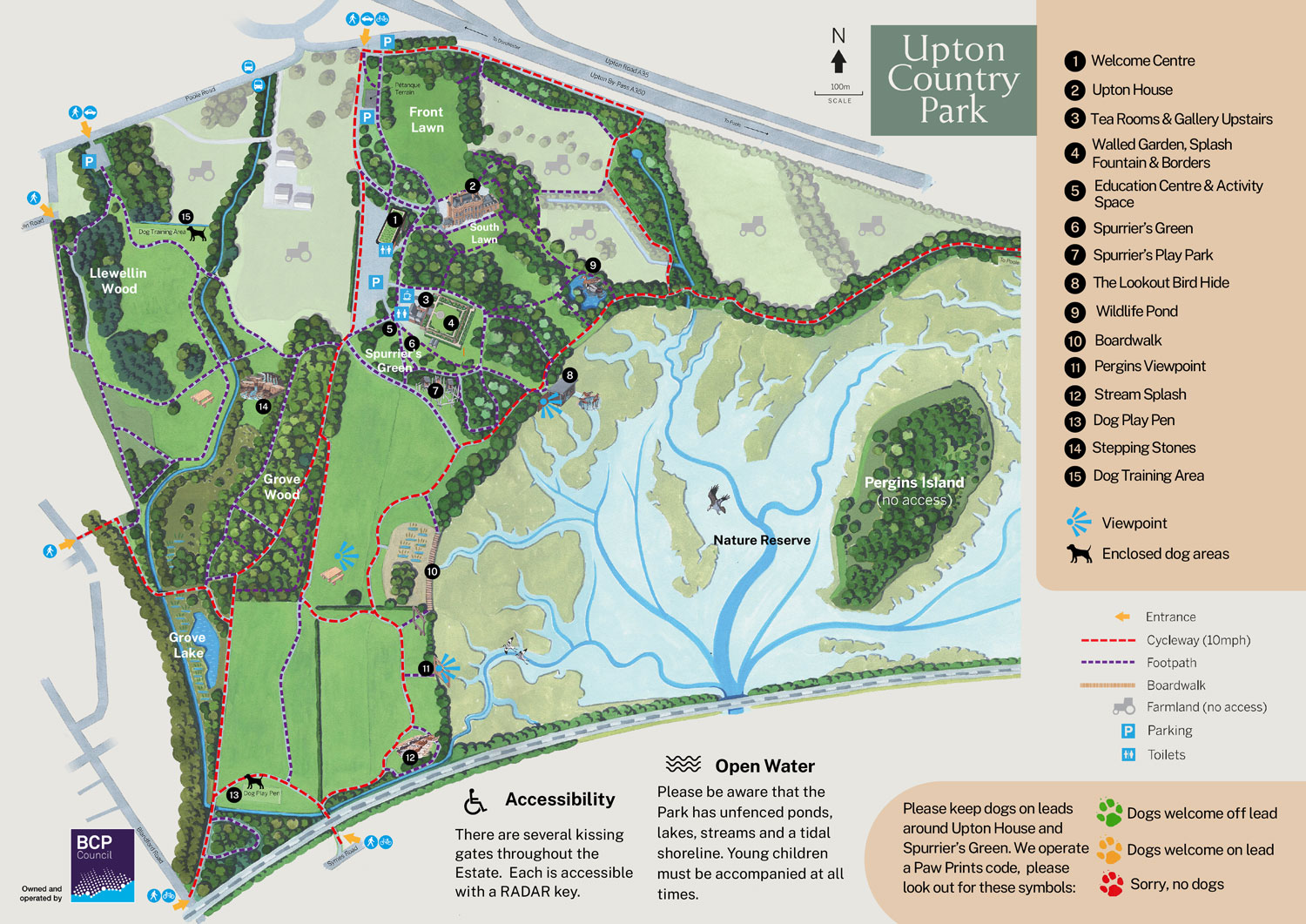 Upton Country Park map 2026 Upton Country Park map 2026